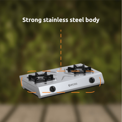 Strong stainless steel body